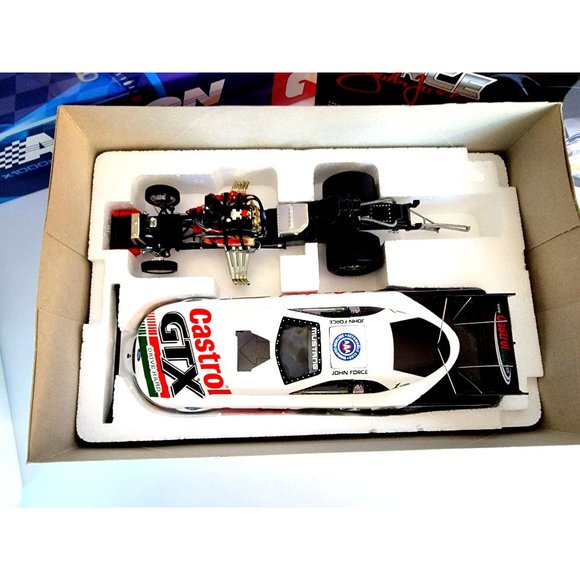 John Force Castrol GTX 2001 Mustang Funny Car Limited Edition Adult Collectible - Picture 5 of 10